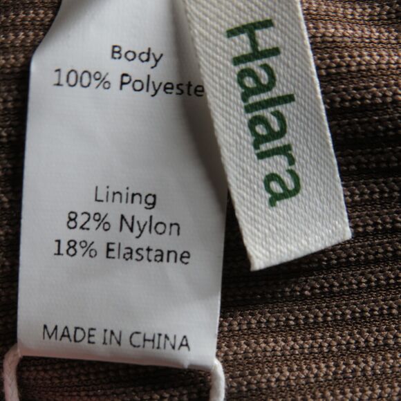 Halara Light Brown Corduroy Front Slit Mini Skort Size Large - Picture 5 of 13